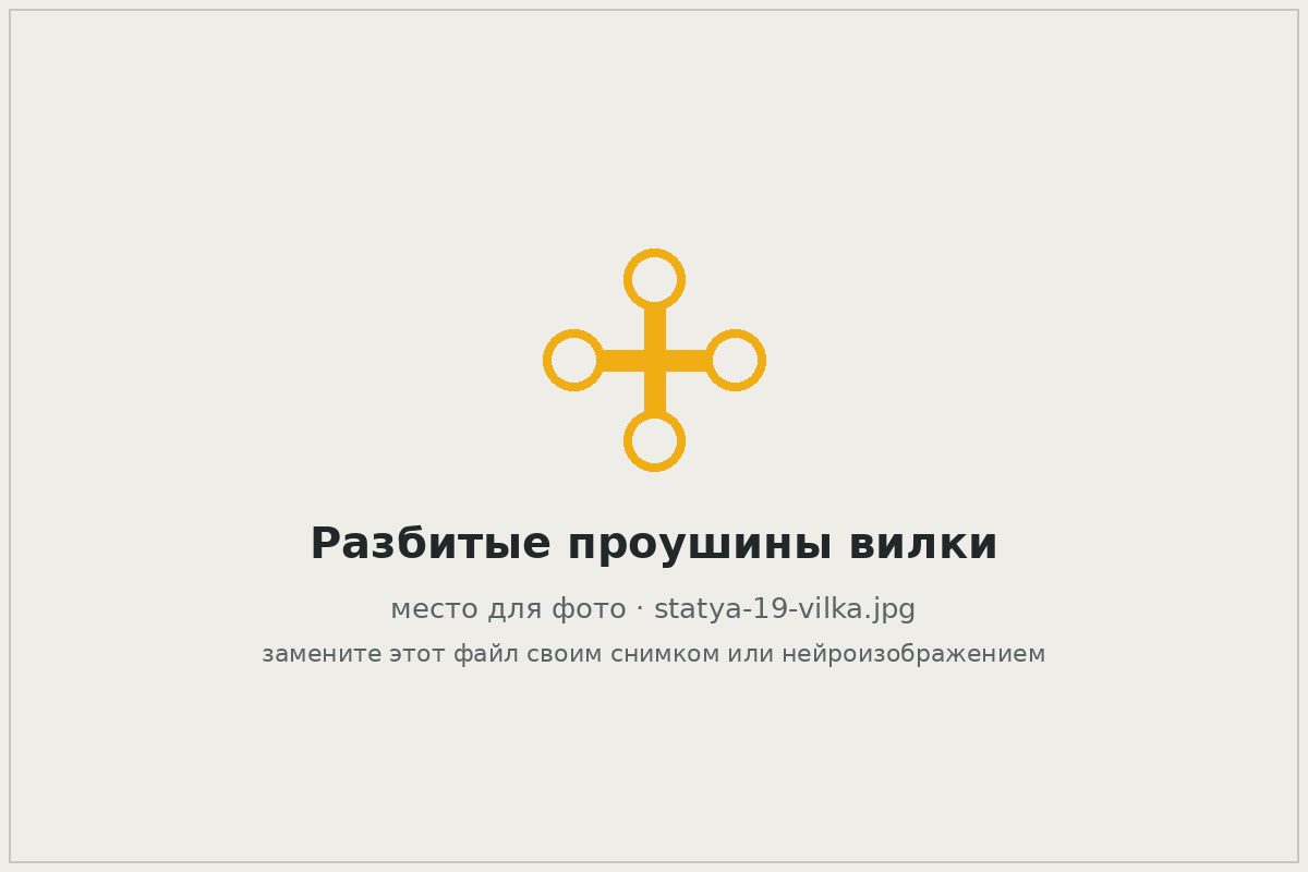 Разбитые посадочные отверстия в проушинах вилки карданного вала