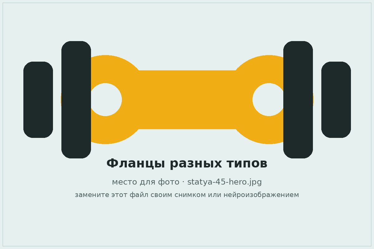 Фланцы карданного вала разных типов на верстаке