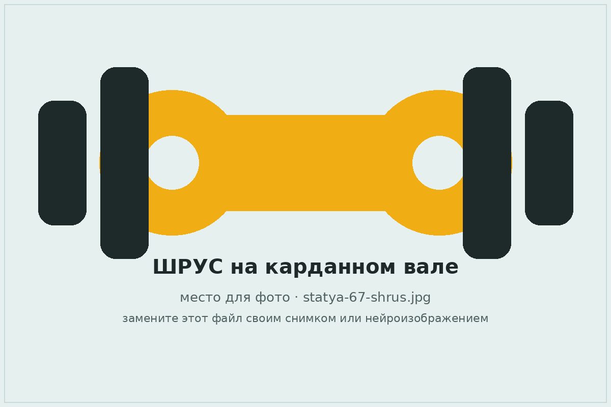 Шарнир равных угловых скоростей на карданном вале